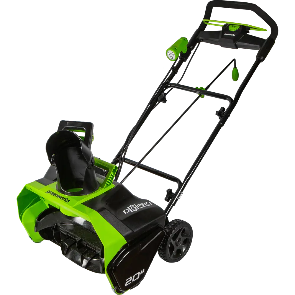 Снегоуборщик аккумуляторный Greenworks GD40SB 40 В, 2 аккумулятора, зарядное устройство в комплекте STLM-2134270