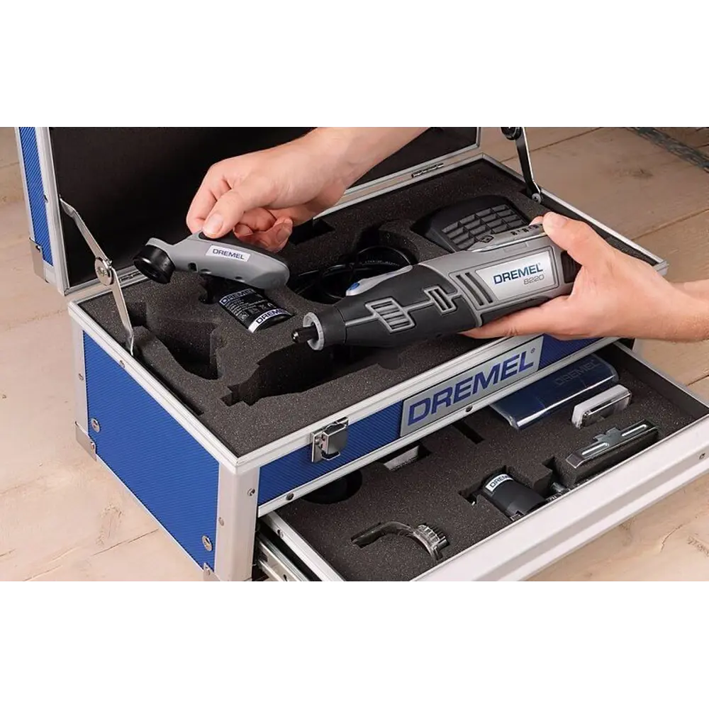 Аккумуляторный гравер Dremel 8220-5/65, 12 В Li-ion 2 Ач STLM-2047088 - Вид №4