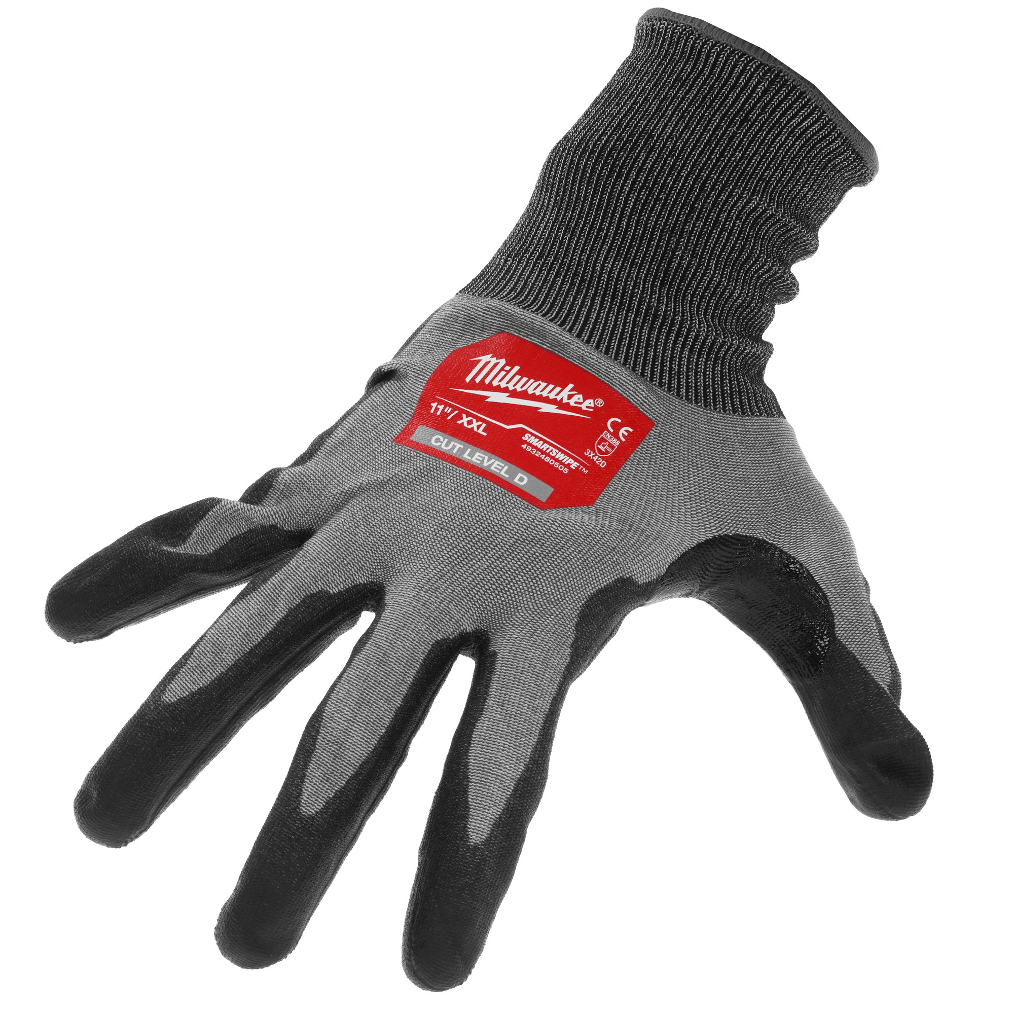 Перчатки трикотажные Milwaukee Hi-Dex 4/D 11/XXL 5478046 STDN-0053683 - Вид №2
