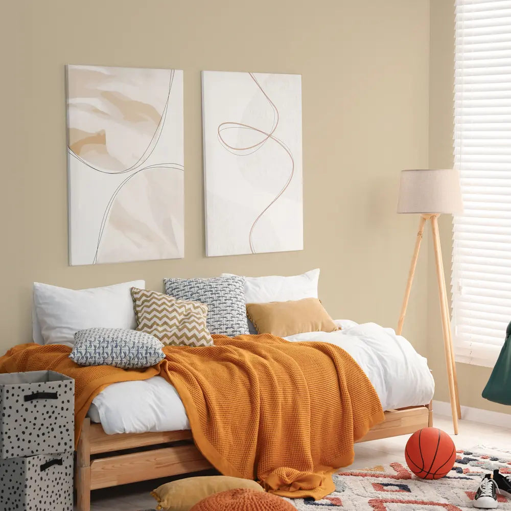 Обои флизелиновые Elysium Вивиан бежевые 1.06 м Е302804 STLM-2149063 - Вид №3