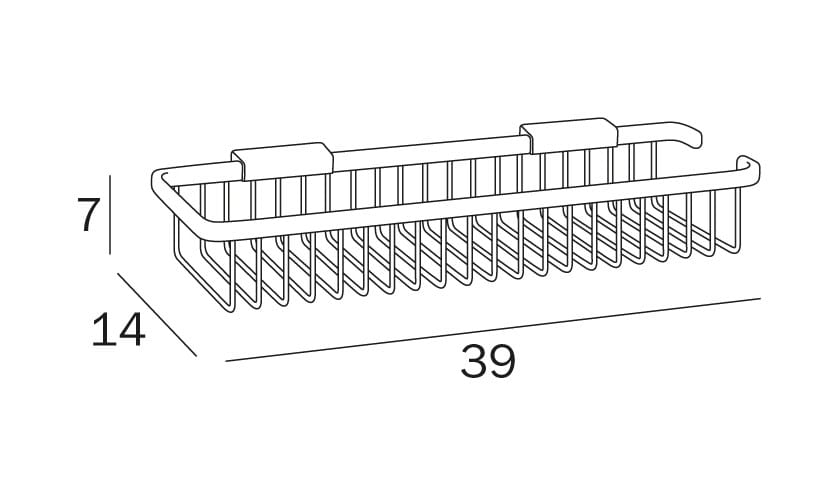 Металлическая настенная мыльница INDA® HOTELLERIE ARCH-00128667 - Вид №2