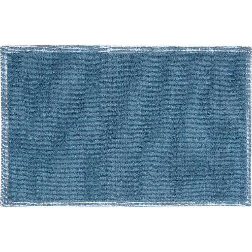 Коврик для ванной LCadesi Pamuklu 80x50 см цвет тёмно-синий 84632815 STLM-2075940 L'CADESI