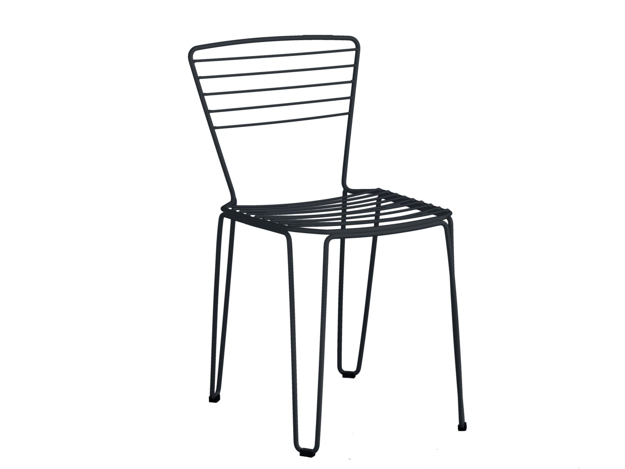Садовый стул из оцинкованной стали iSimar Menorca ARCH-00084593 - Вид №14