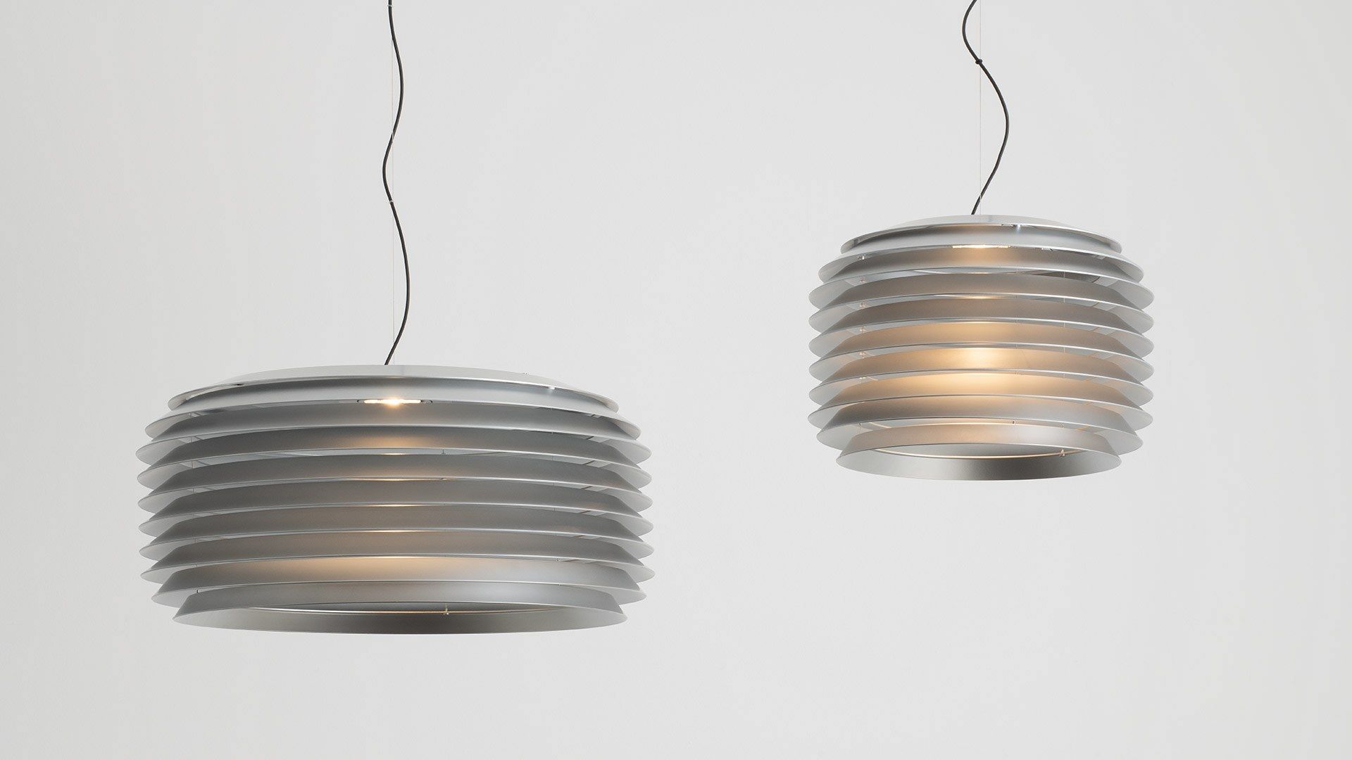 Алюминиевый открытый подвесной светильник Artemide нарезка ARCH-00073116 - Вид №4