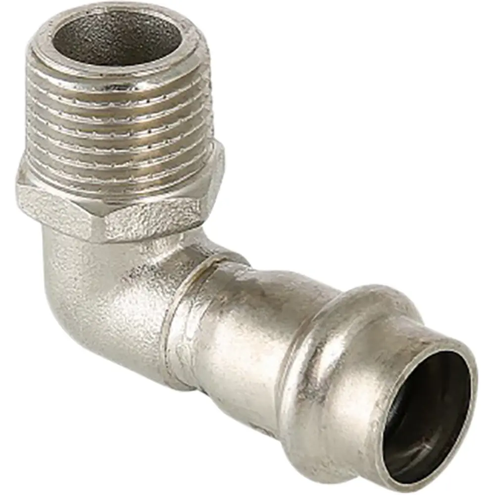 Угол комбинированный 90° Valtec 3/4"x22 мм НР нержавеющая сталь 82563749 STLM-2134676  - Вид №3