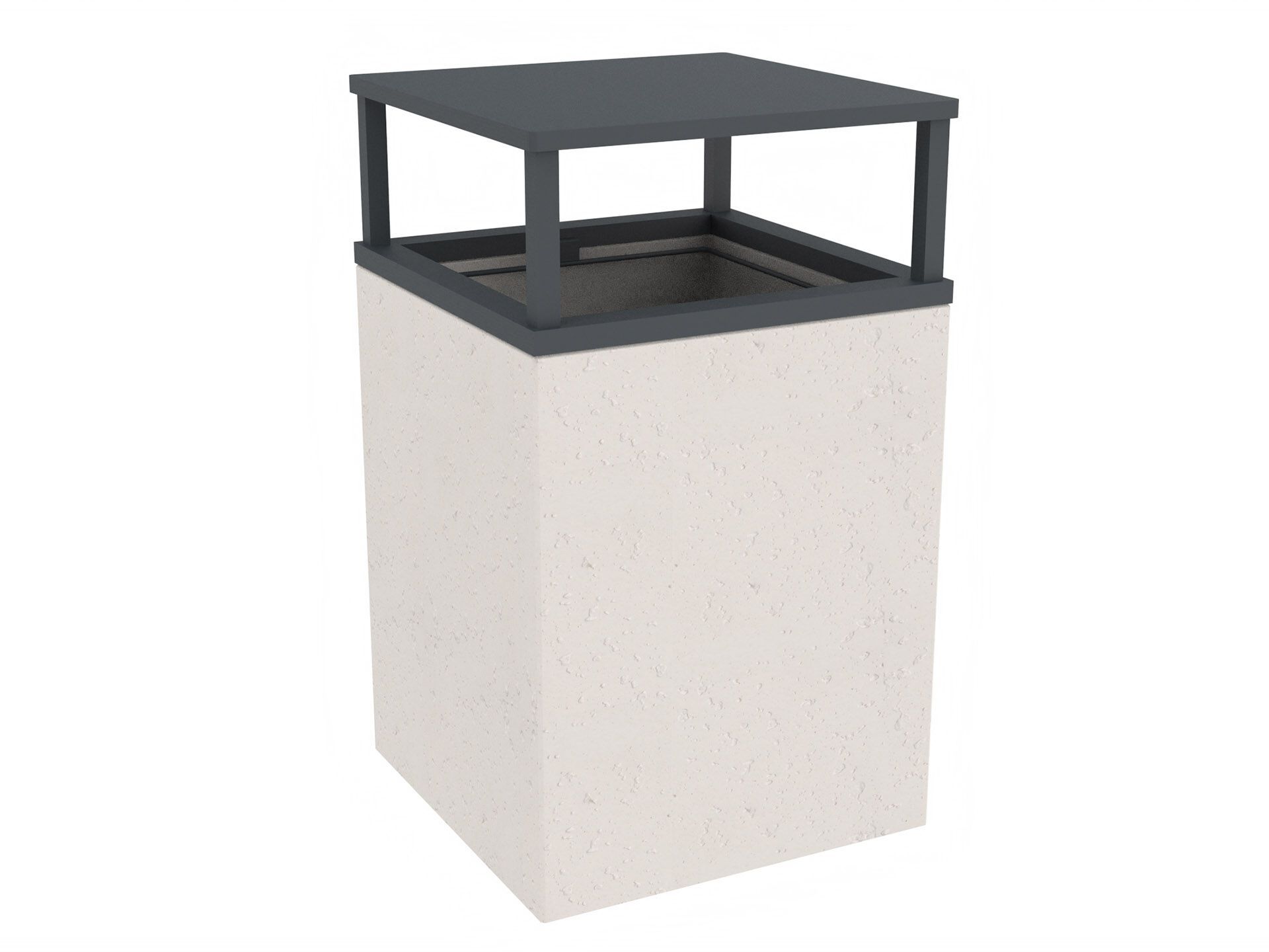 Бетонные стойки для мусора с крышкой Lazzari Афина ARCH-00133561 - Вид №9