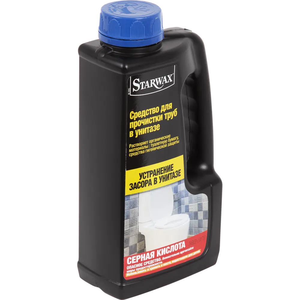 Средство для прочистки труб в унитазе Starwax, 1 л STLM-2156178 - Вид №1
