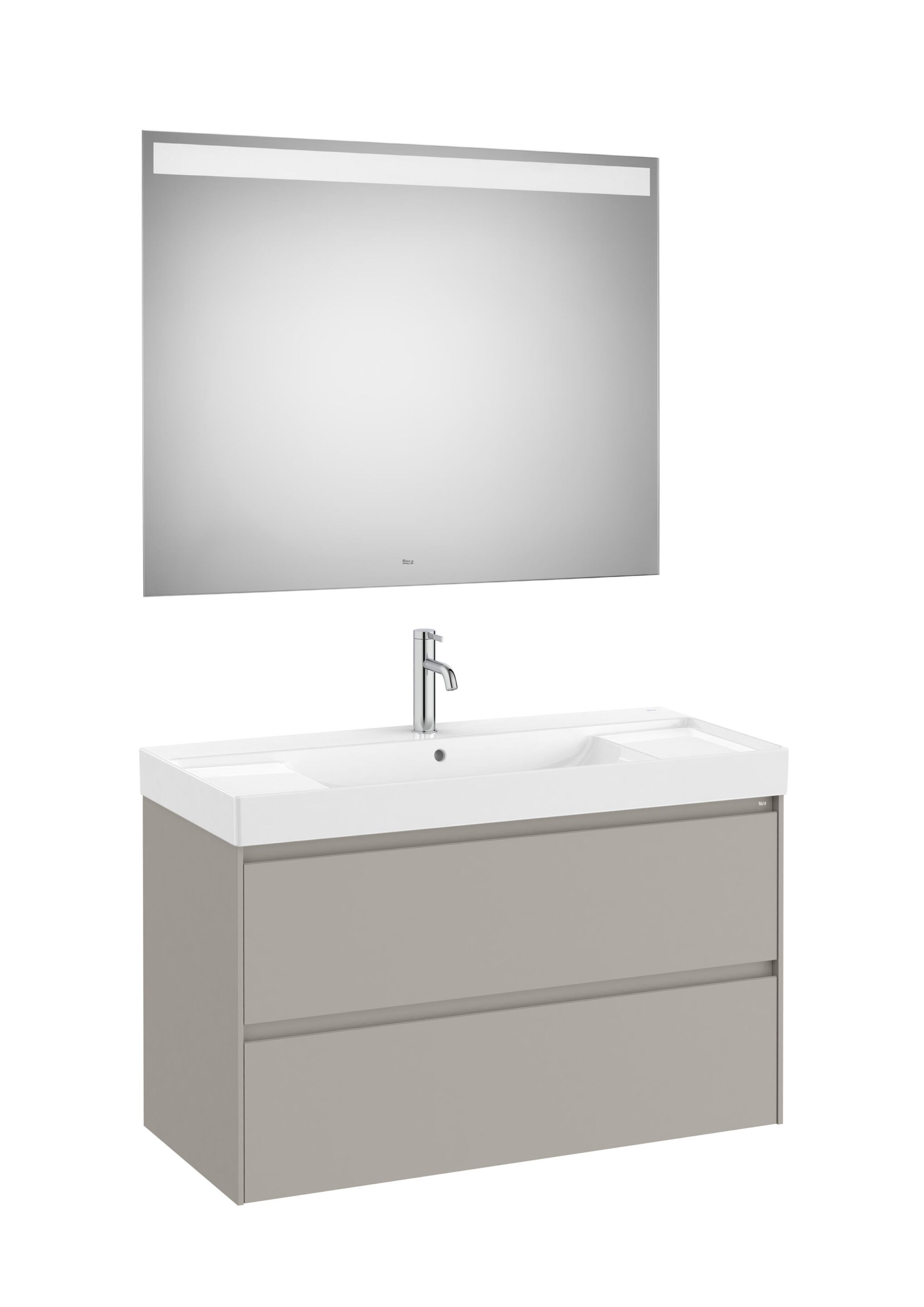 Деревянный одиночный умывальник с зеркалом Roca UNIK A8516 / A8517 ARCH-00015558 - Вид №18