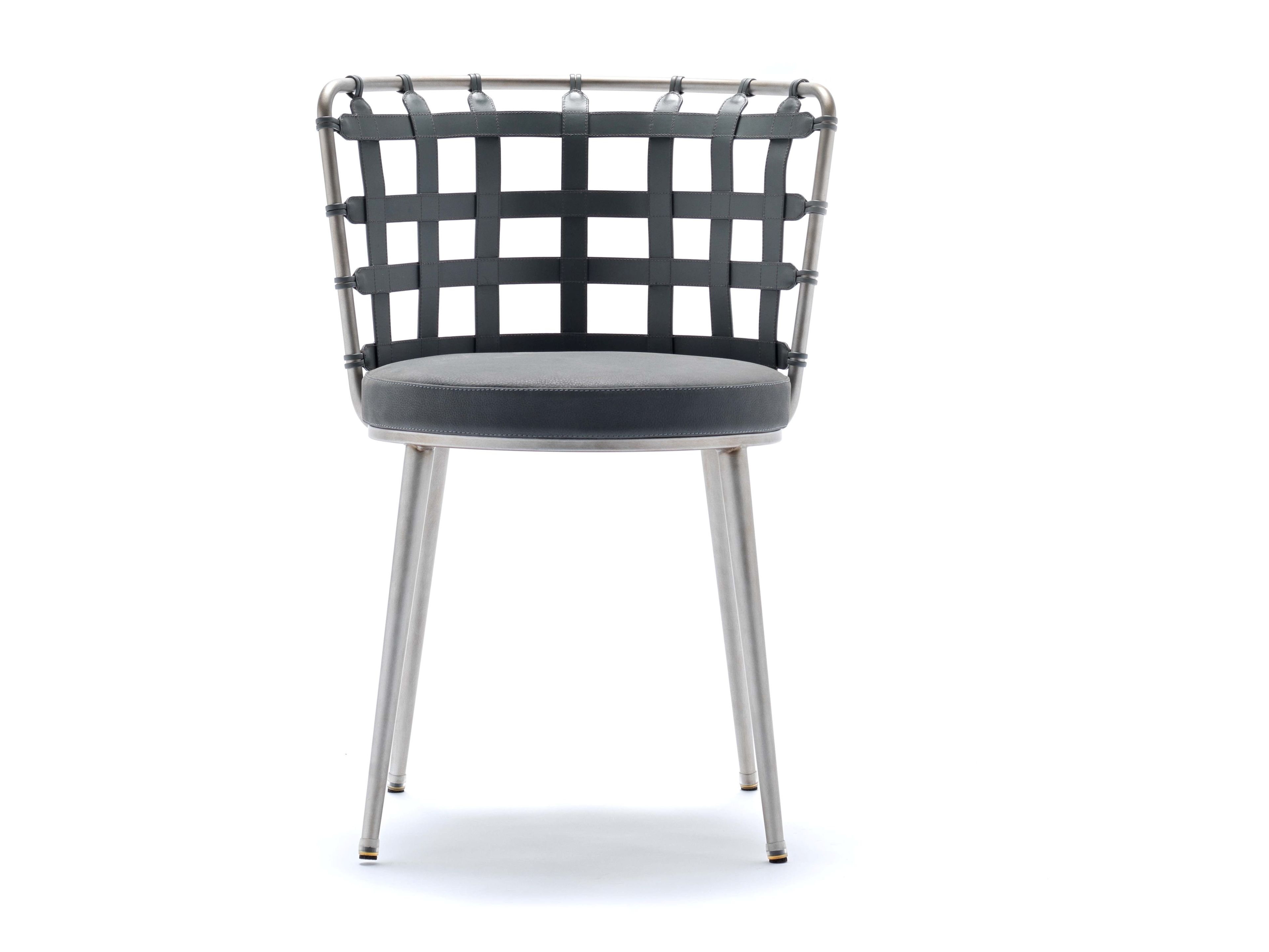 Стальной стул с мягким сиденьем Fasem Lola ARCH-00141346 - Вид №9