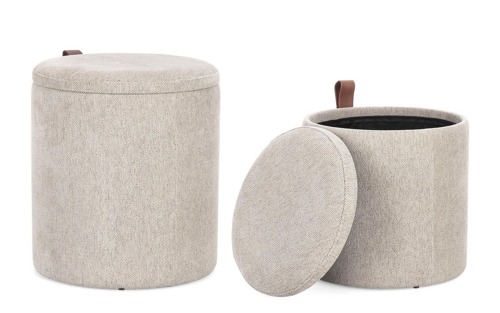 Набор из двух пуфов тканевые контейнеры BIZZOTTO KATIA ARCH-00077103 - Вид №5