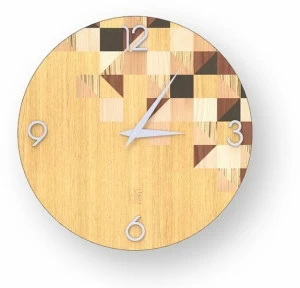 LIGNIS® Настенные часы из инкрустированного дерева Dolcevita brio 10.023 / 10.101