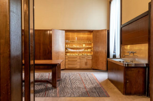 Прямоугольный ковер из растительных волокон