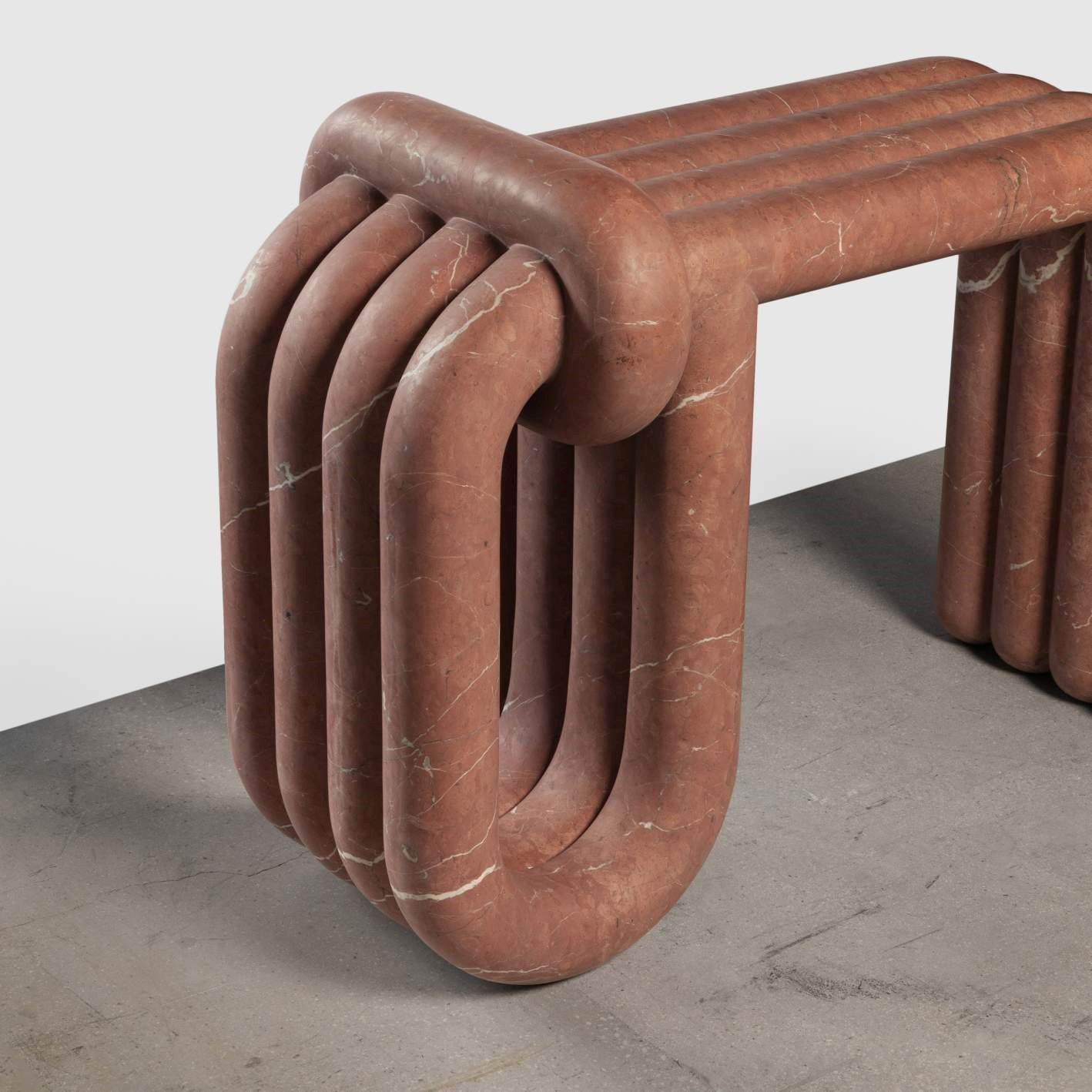 Мраморный консольный стол Kelly Wearstler Nudo ARCH-00132721 - Вид №2