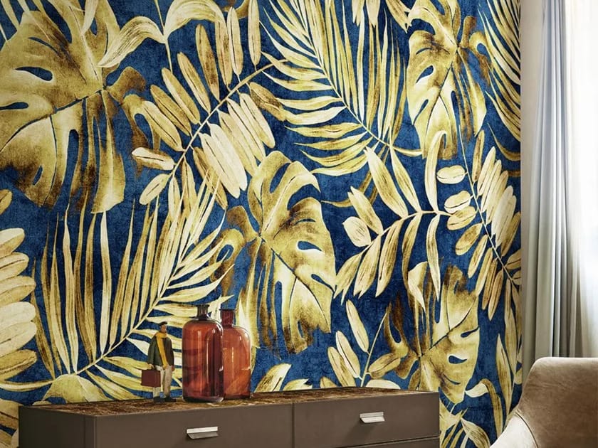 Тропические обои ПВХ бесплатно, экологически чистые, моющиеся WallPepper окружающая среда ARCH-00098562