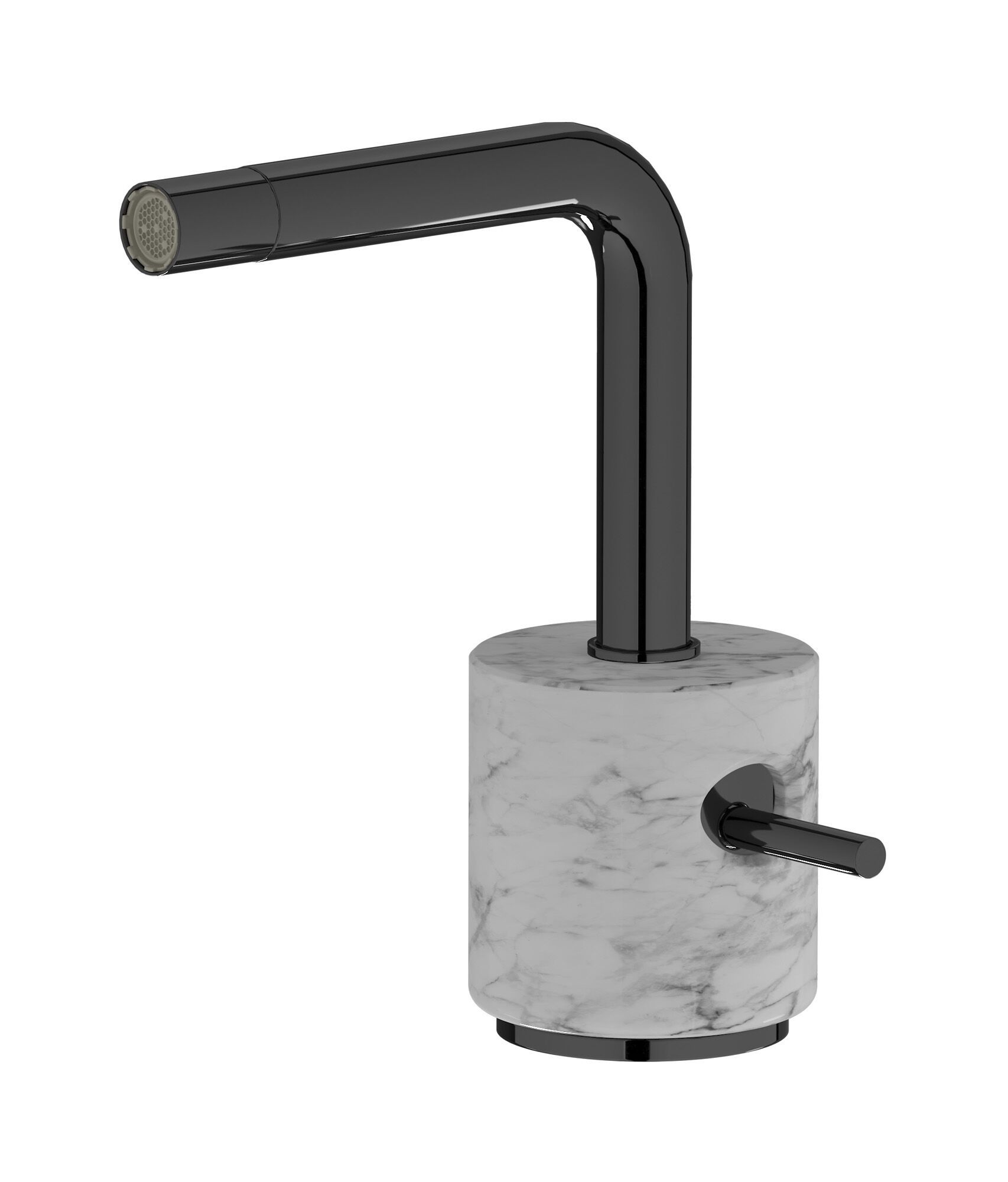 Смеситель для биде с одной ручкой из мрамора IB мрамор + мрамор Elle ARCH-00140636 - Вид №2