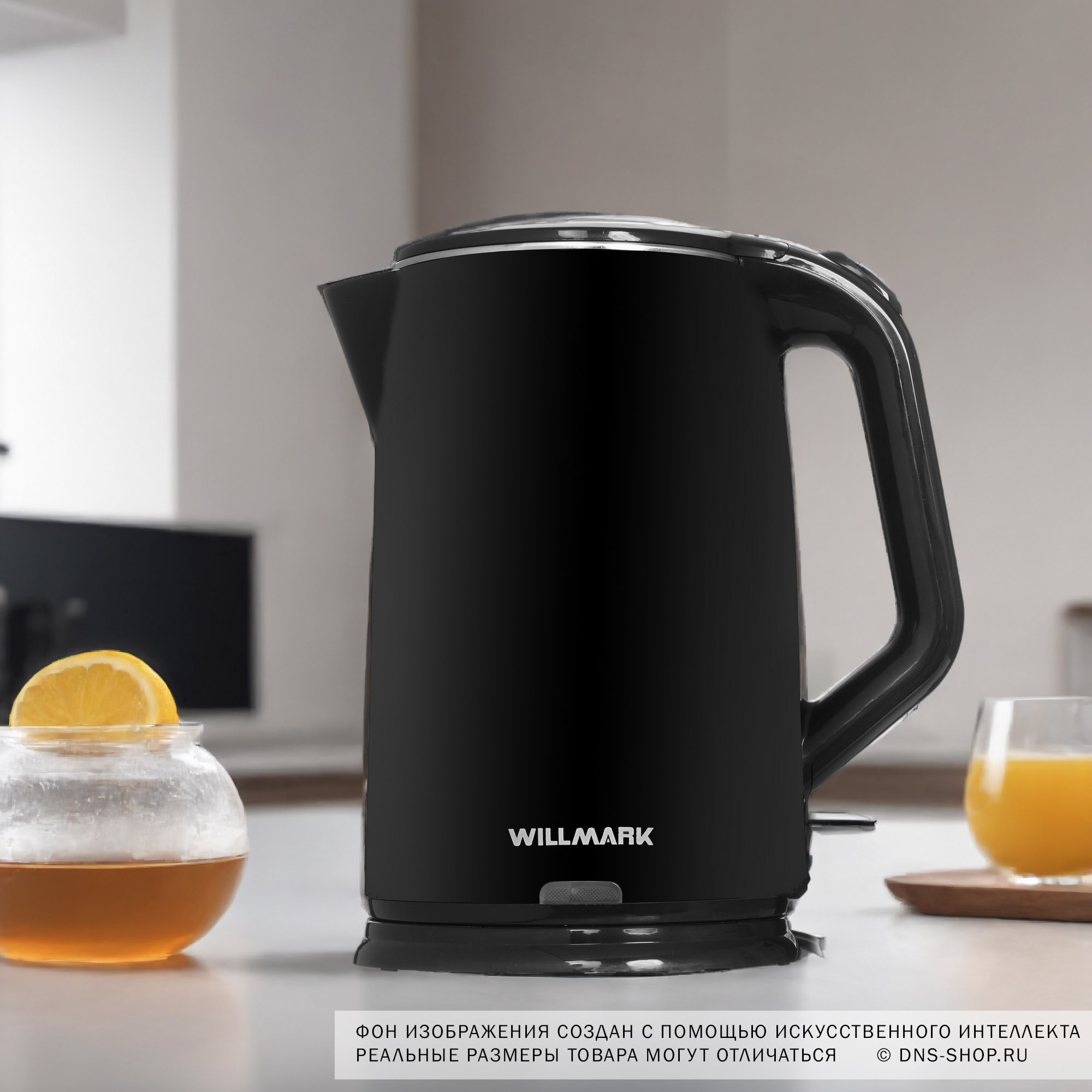 5343863 Электрочайник WILLMARK WEK-2012PS черный STDN-0064836 - Вид №7