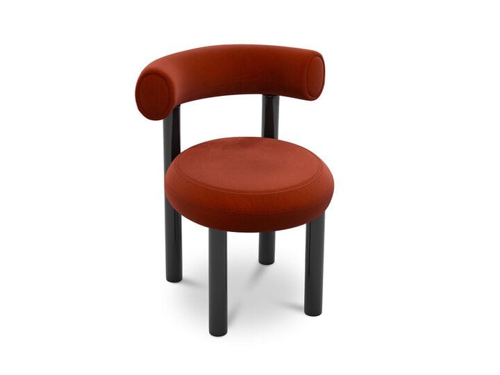 Тканевый мягкий металлический стул Tom Dixon Fat ARCH-00098983 - Вид №3