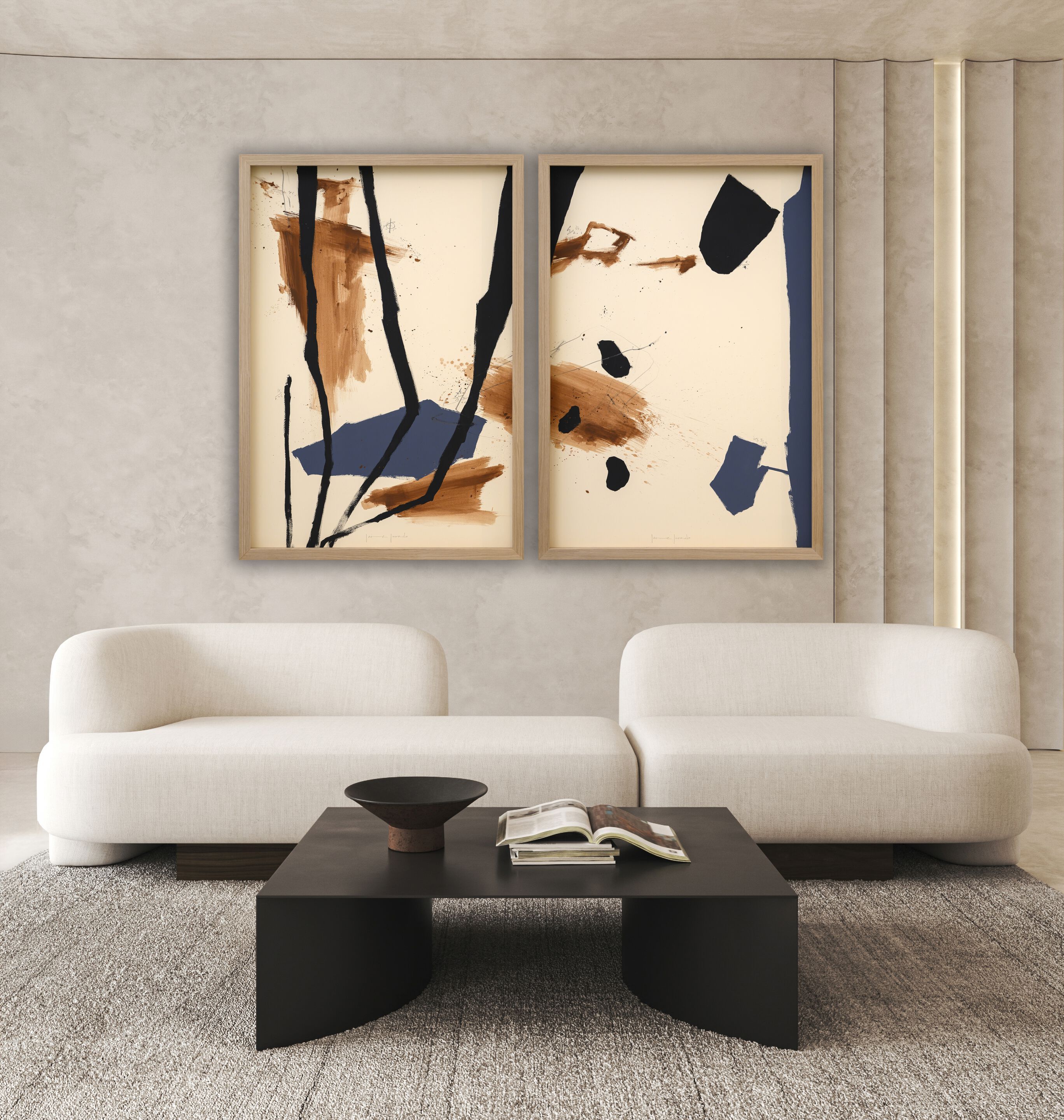 Бумажная картина NOVOCUADRO ART COMPANY Хайме Хурадо ARCH-00025501