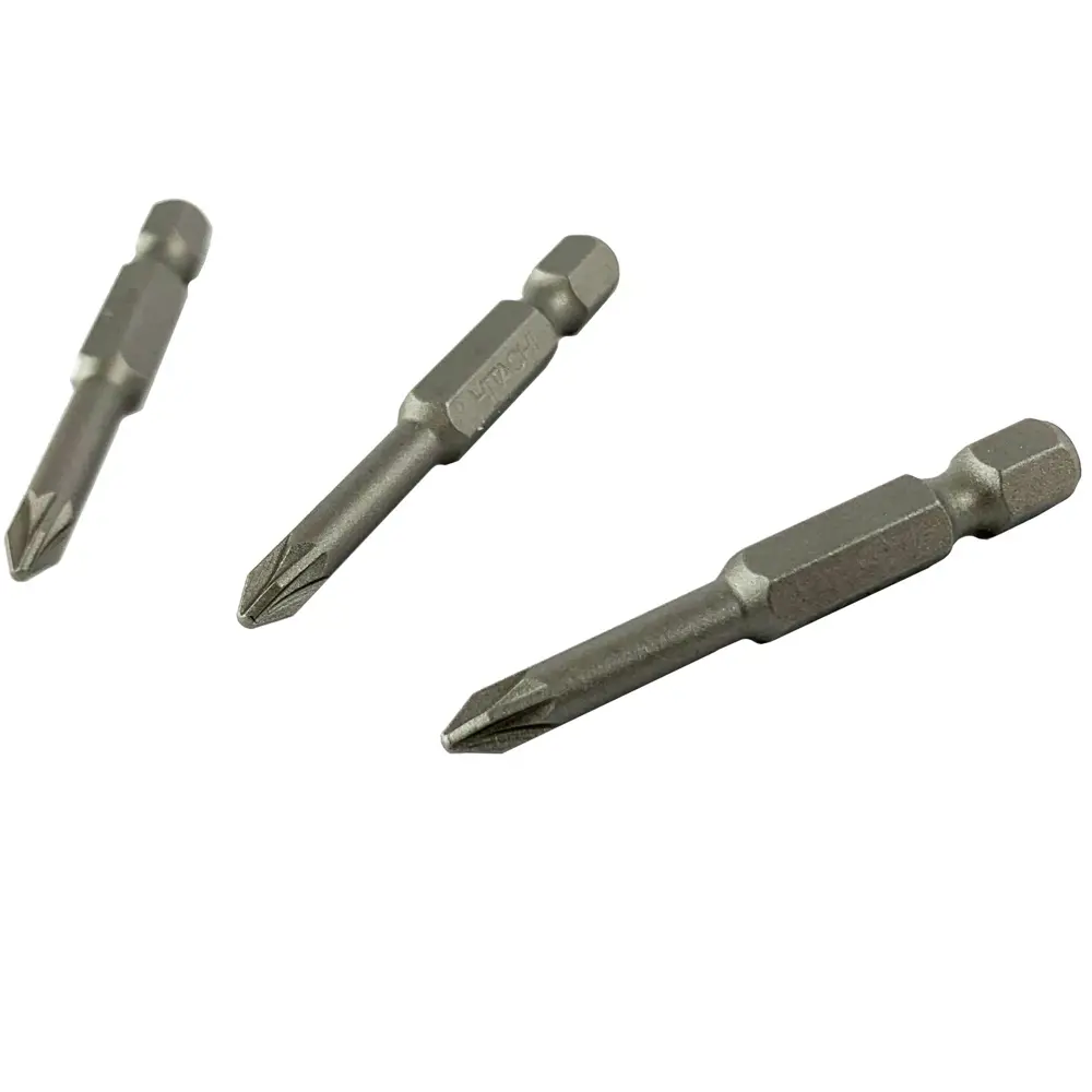 Бита крестовая Hitachi HTC-752285 PZ1x50 мм, 3 шт STLM-2027380 - Вид №1