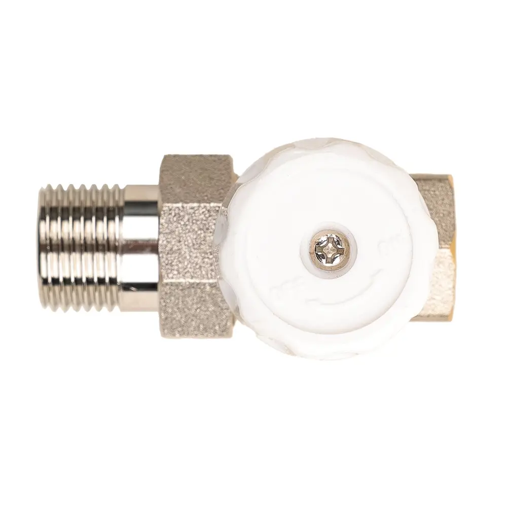 Вентиль для радиатора запорный прямой Спец ВР-П-1/2-М 1/2" латунь STLM-2069528 - Вид №2