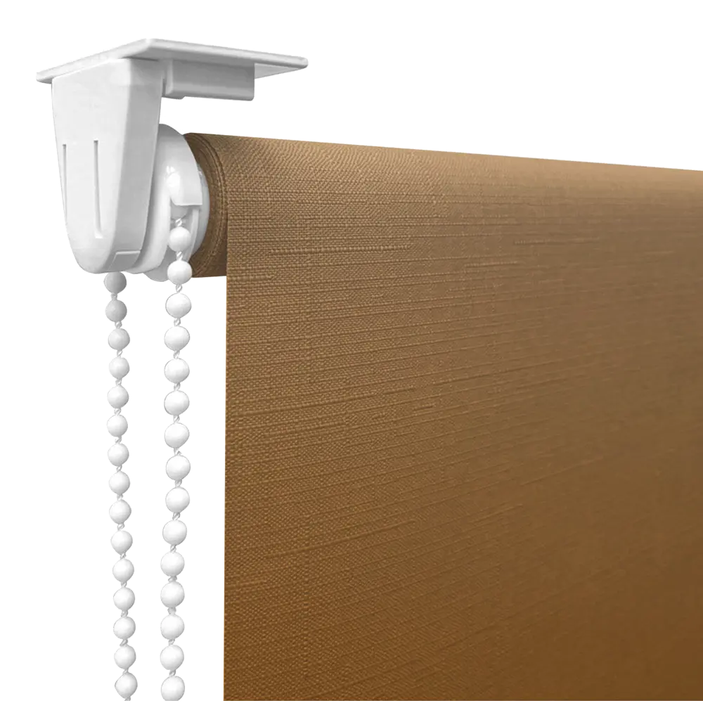 Штора рулонная Градиент 60x170 см цвет бежево-белый DOMLEGRAND STLM-2185343 - Вид №1