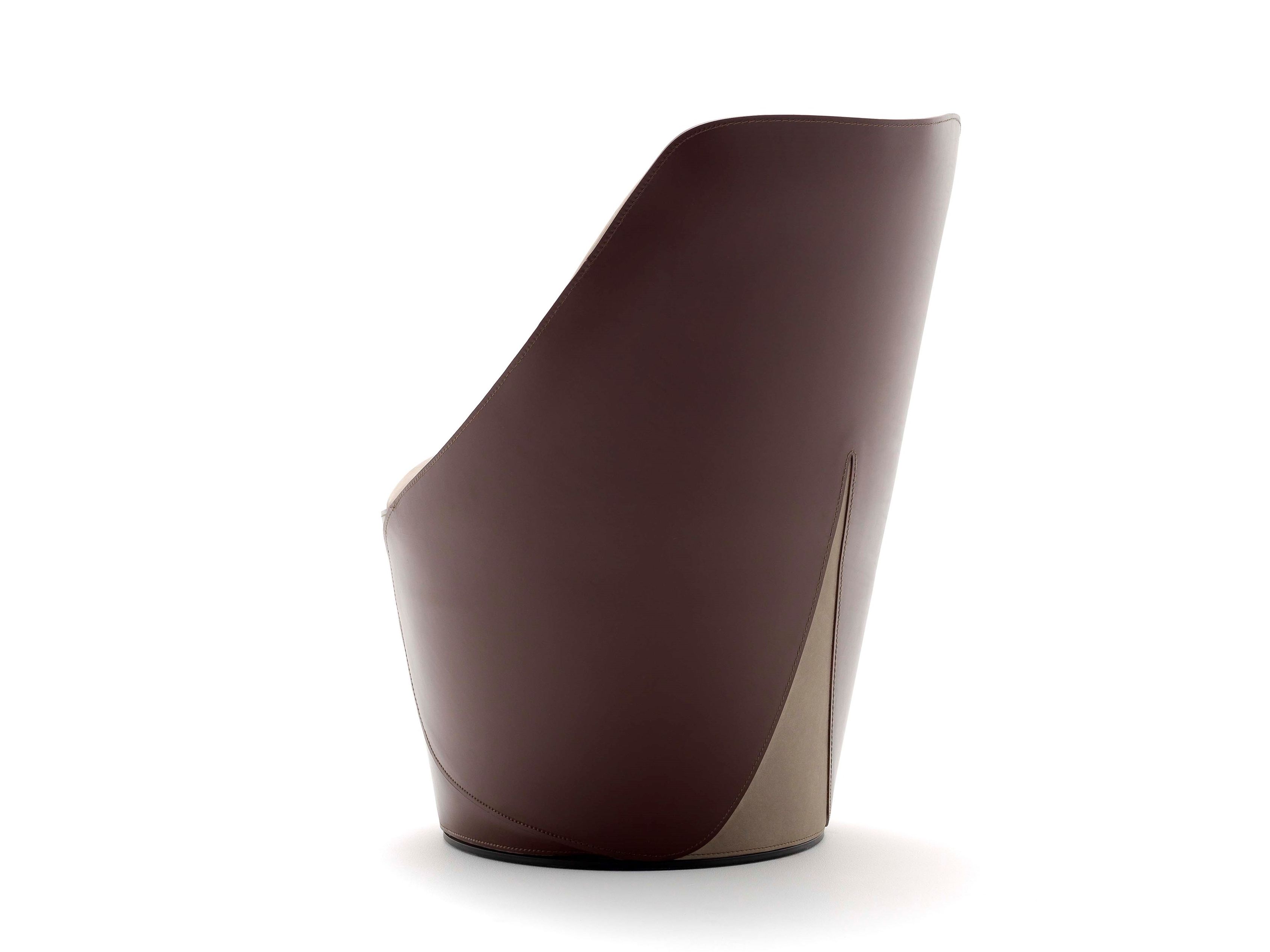 Кожаный поворотный стул Fasem Electa ARCH-00079586 - Вид №15