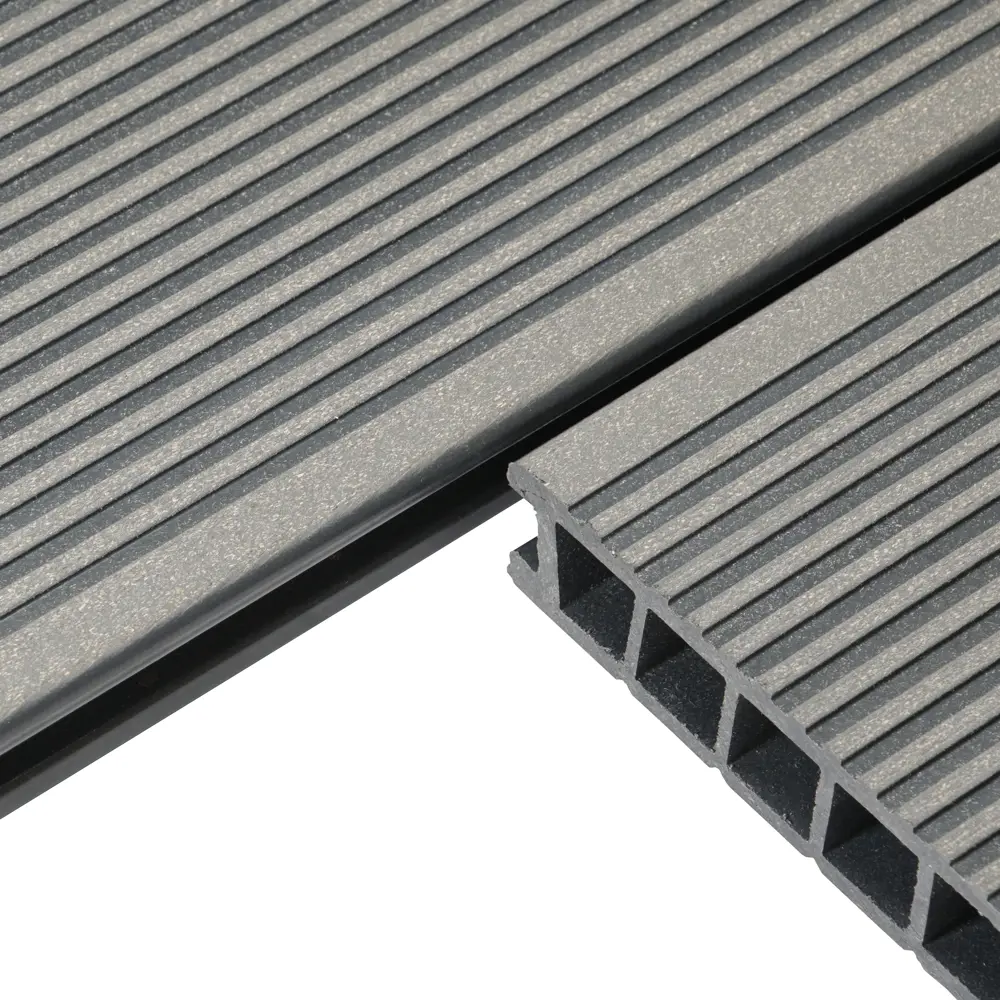 Террасная доска ДПК Terradeck цвет серый 3000x152x28 мм Вельвет 0.47 м² 89354138 STLM-2178034  - Вид №1
