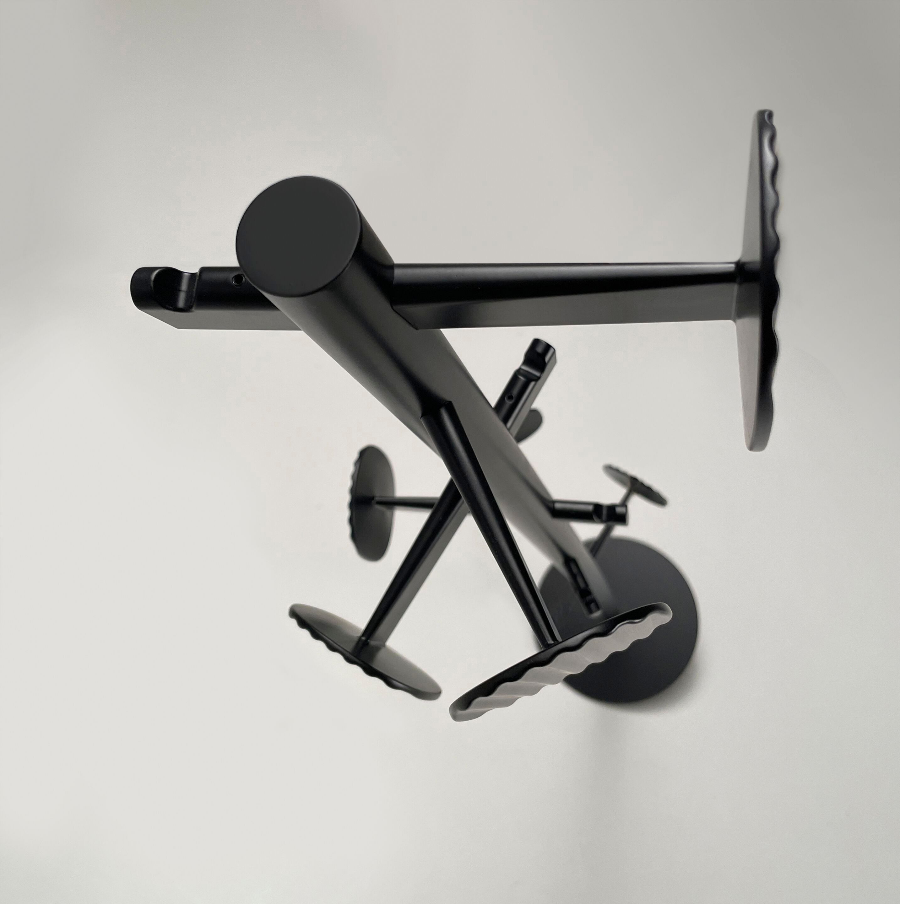 Стальная напольная вешалка с порошковым покрытием Caimi Brevetti LUTHEA ARCH-00090855 - Вид №5