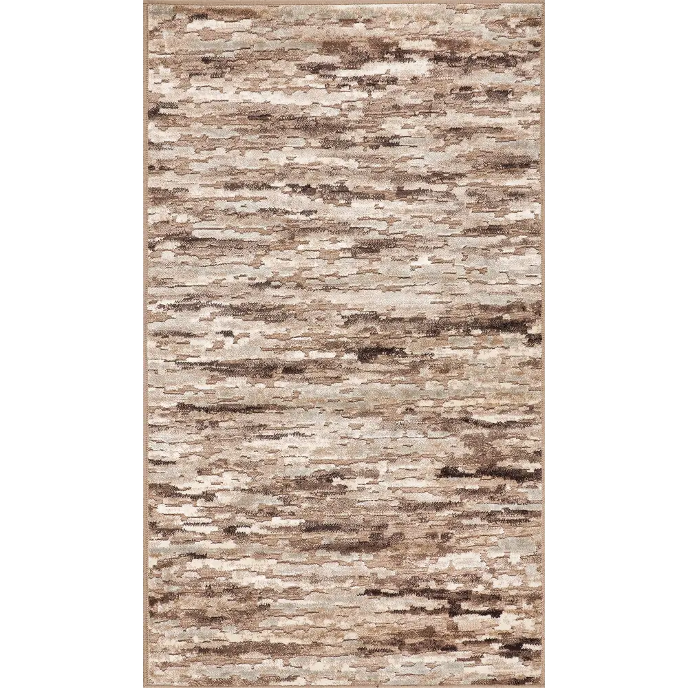 Ковер вискоза Genova 308-652590 65x110 см цвет бежевый RAGOLLE STLM-2105137 - Вид №1