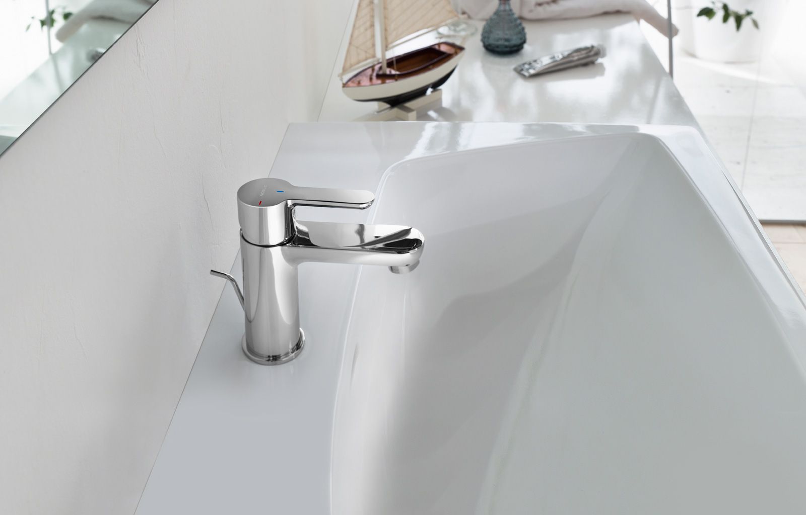 Энергосберегающий однорычажный смеситель для раковины Nobili Abc ARCH-00151011 - Вид №1