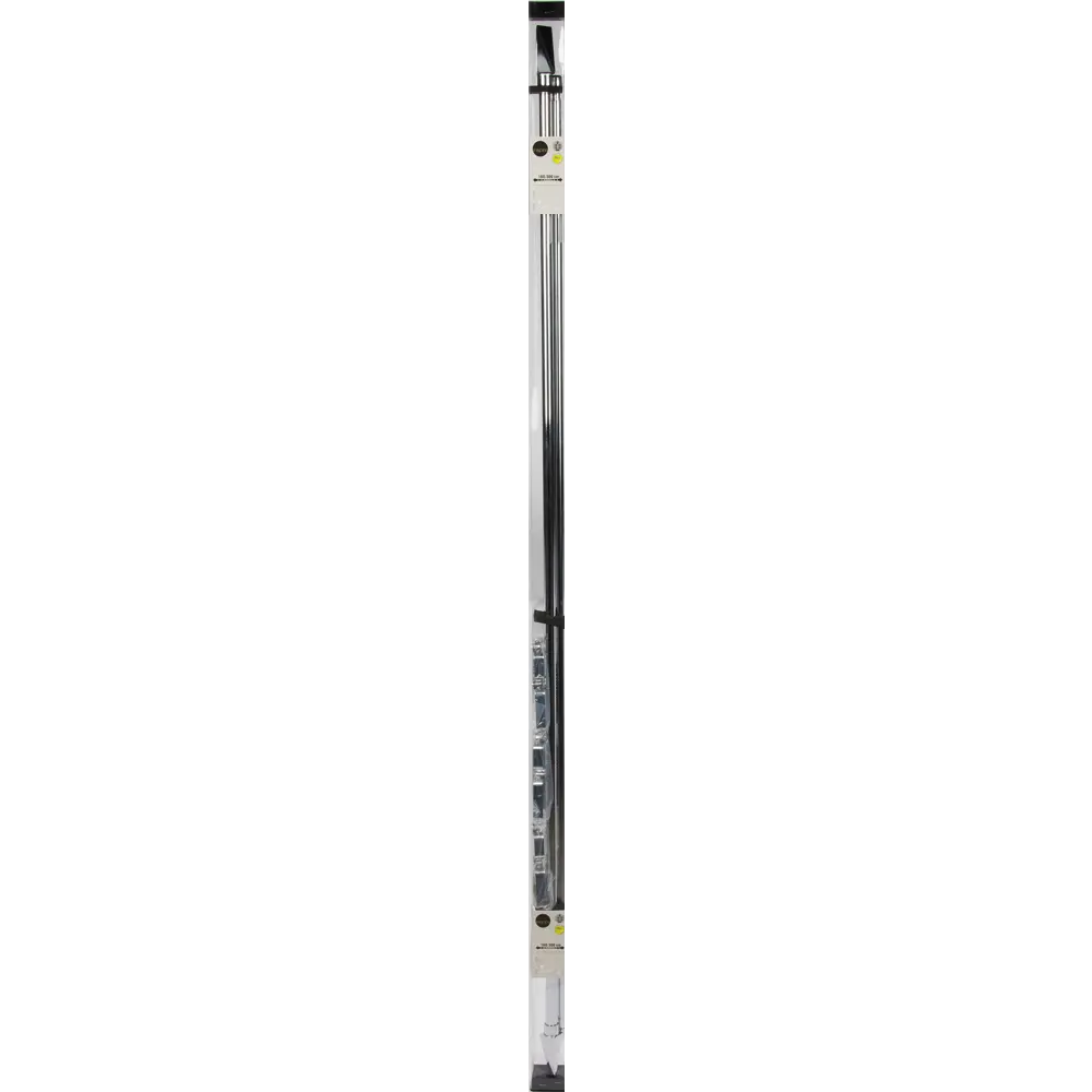 Карниз двухрядный раздвижной Inspire Грани 160-300 см цвет хром STLM-2095334 - Вид №5