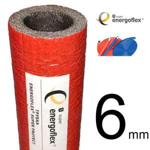 Теплоизоляция Energoflex® Super СПК22/6, для трубы 20, толщина стенки 6 мм, цвет красный