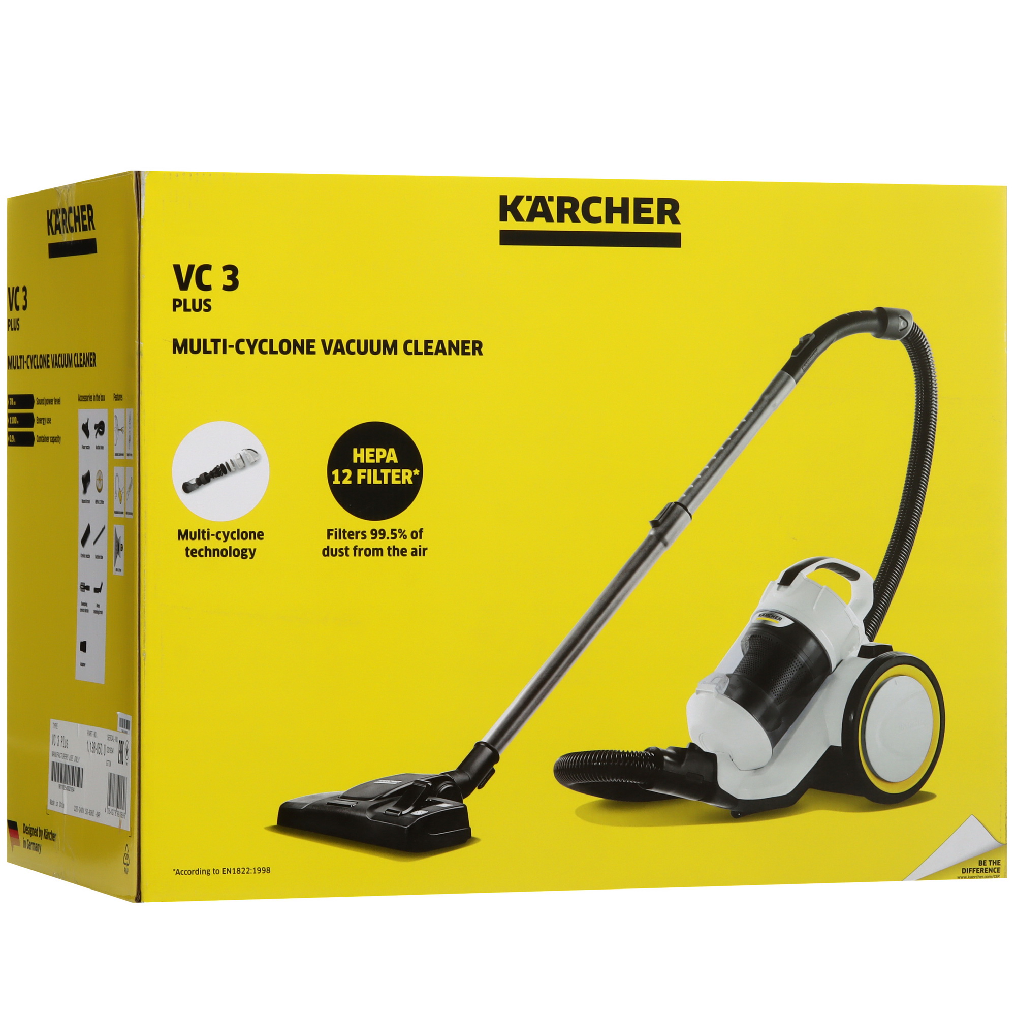 5459979 Пылесос Karcher VC 3 Plus белый STDN-0055528 - Вид №15