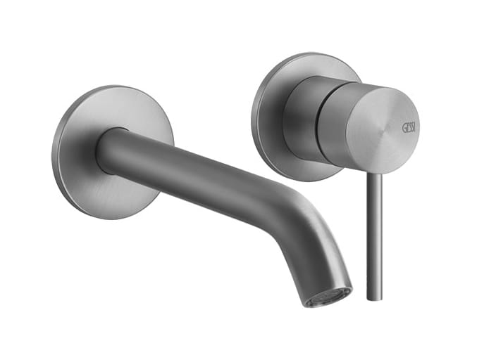 Настенный смеситель для раковины из нержавеющей стали с 2 отверстиями Gessi Messi316 ARCH-00030659