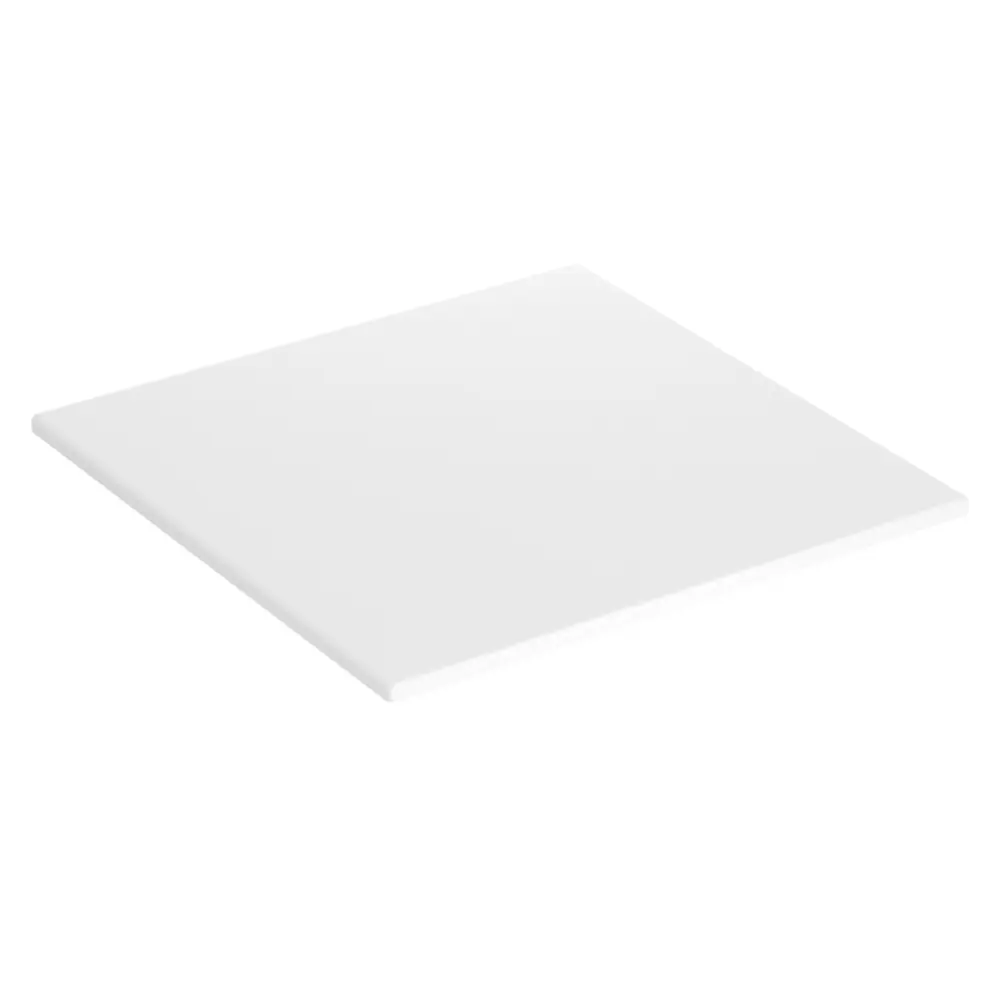 Столешница кухонная Sheffilton SHT-TT 80x80x2.2 см МДФ цвет белоснежная шагрень Столешница квадратная STLM-2105484