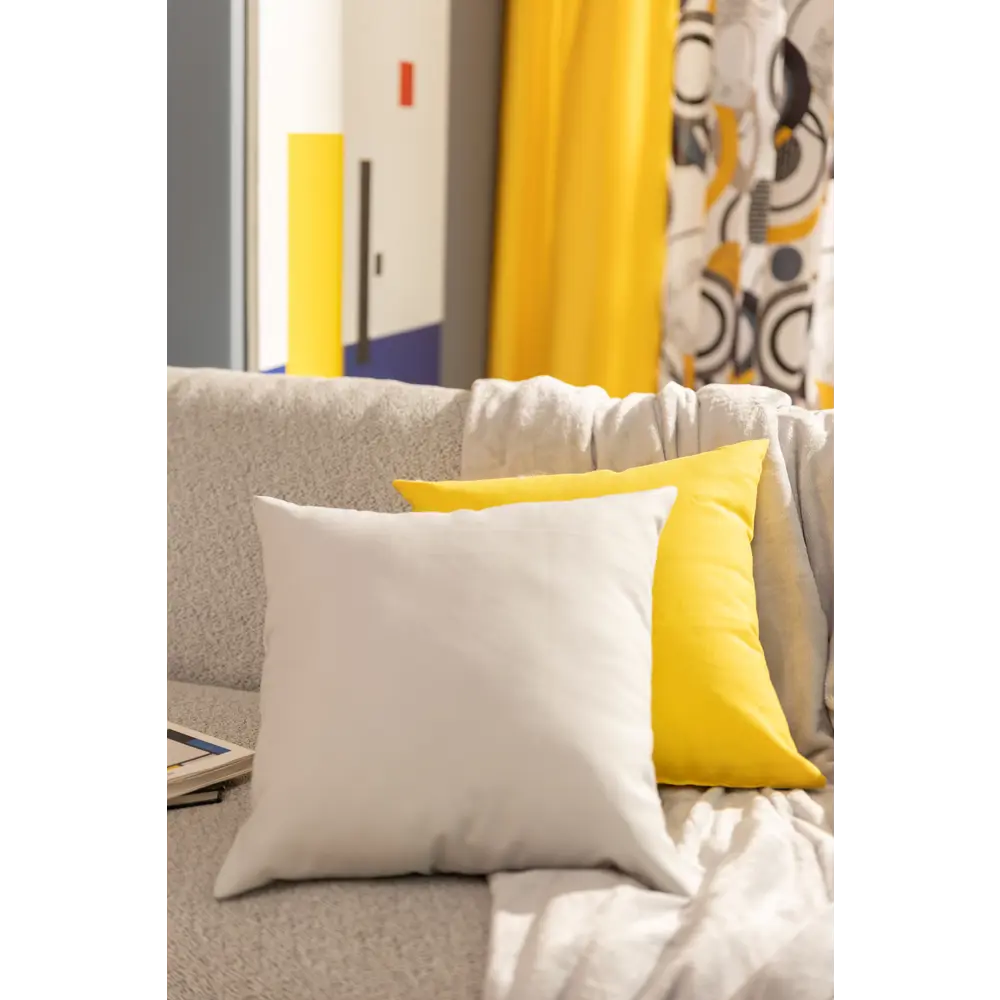 Подушка Inspire Seasons Яркость Персиковая 40х40 см цвет персиковый STLM-2160672 - Вид №3