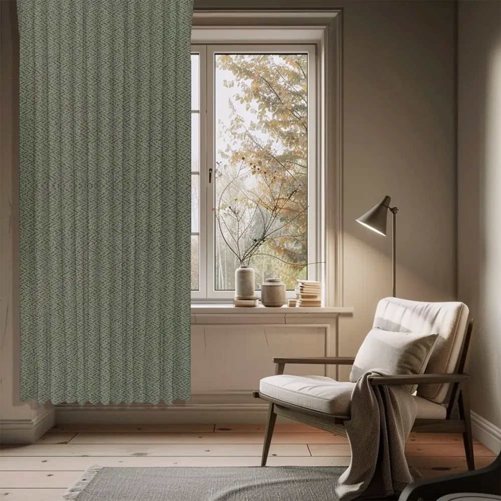 Штора WITERRA димаут оливковая 200x280 см с универсальным креплением 89427491 STLM-1574433