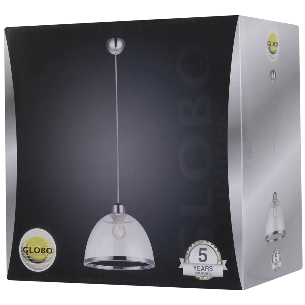 Светильник Globo 1xE27x40 Вт, 23 см, цвет прозрачный STLM-2017919 - Вид №7