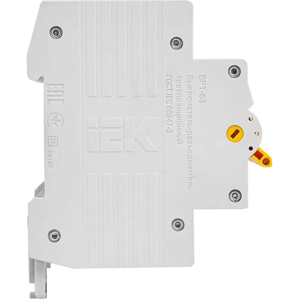 Выключатель-разъединитель IEK ВРТ-63 для генераторов и электродвигателей 84300602 STLM-0048262 - Вид №3