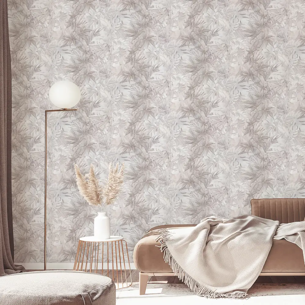 Обои флизелиновые Palitra Home Bionica серые 1.06 м 71843-14 STLM-2095656 - Вид №2