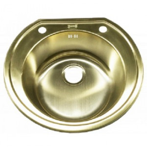 Zorg SZR-535/200 Bronze Мойка кухонная круглая Zorg
