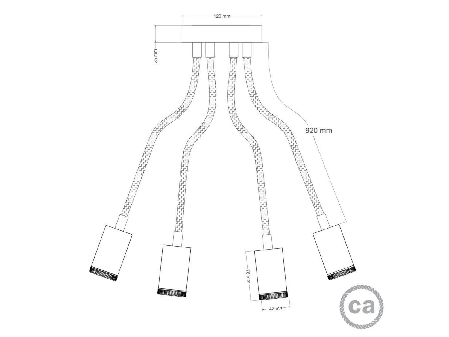 Потолочный светильник Creative Cables Flex ARCH-00085957 - Вид №10