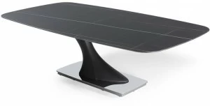 Reflex Раздвижной прямоугольный обеденный стол из стеклянного мрамора Archimede