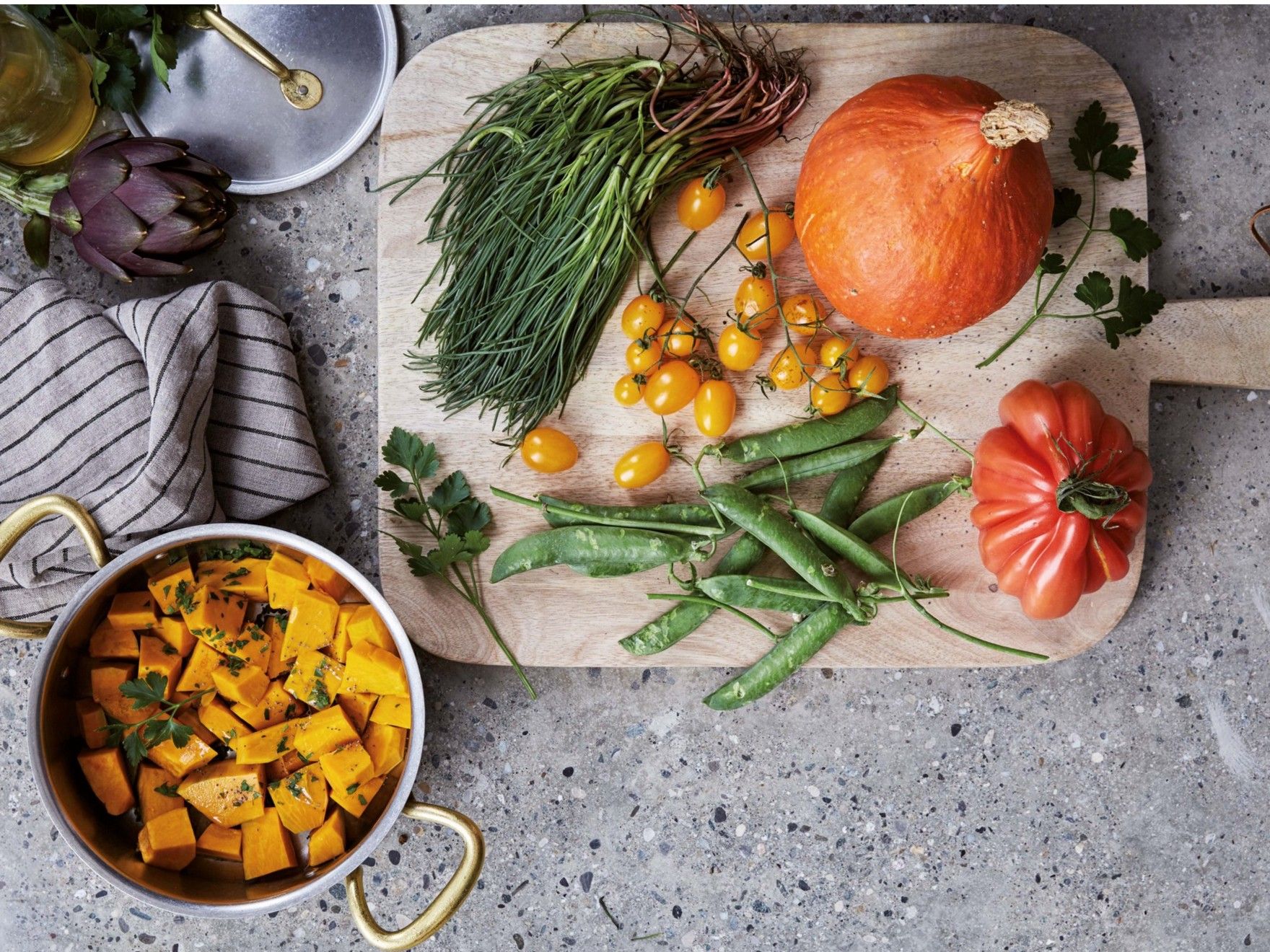 Батарея посуды из нержавеющей стали с крышкой с ручками Sambonet 1965 Винтаж ARCH-00105243 - Вид №4