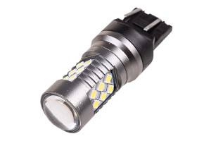 16469286 Автолампа диод T20 W21/5W 12-24V 24SMD 2-конт Белая Повороты, задний ход, стопы S08202051 SKYWAY