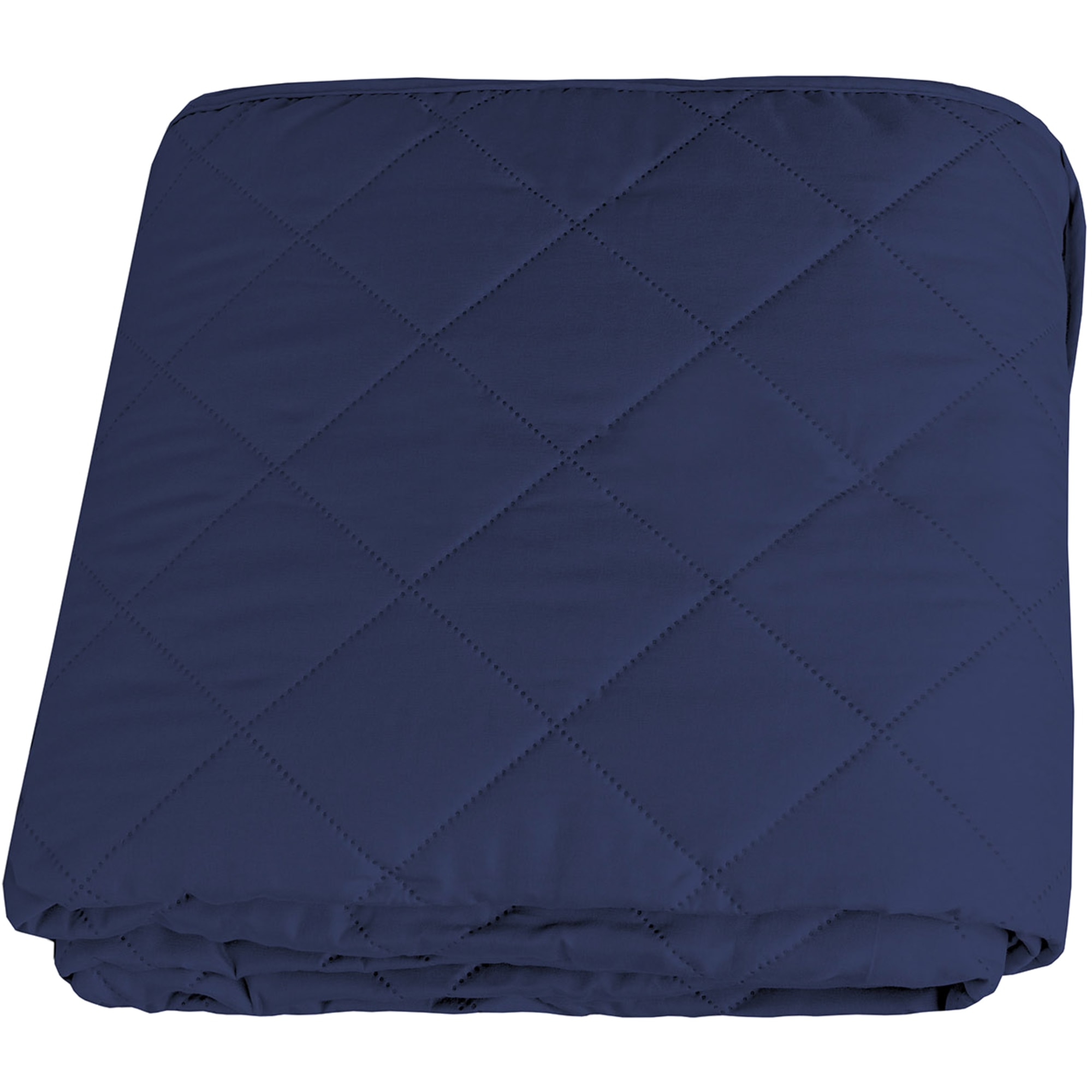 84631441 Покрывало "Melissa", 200x220 см, микрофибра стёганная, цвет синий/горчичный Нео-классика Santreyd 