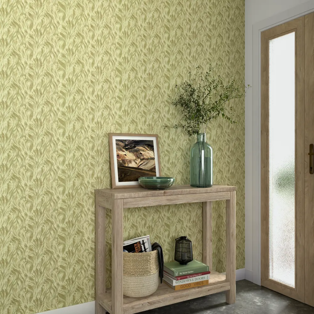 Обои флизелиновые Inspire Natalya зелёные 1.06 м 362-77 STLM-2154722 - Вид №4