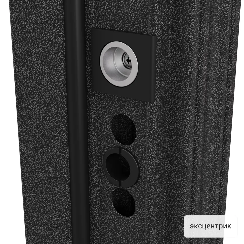 Дверь входная металлическая Страйд Уна 860 мм правая цвет черный TOREX STLM-2163294 - Вид №6