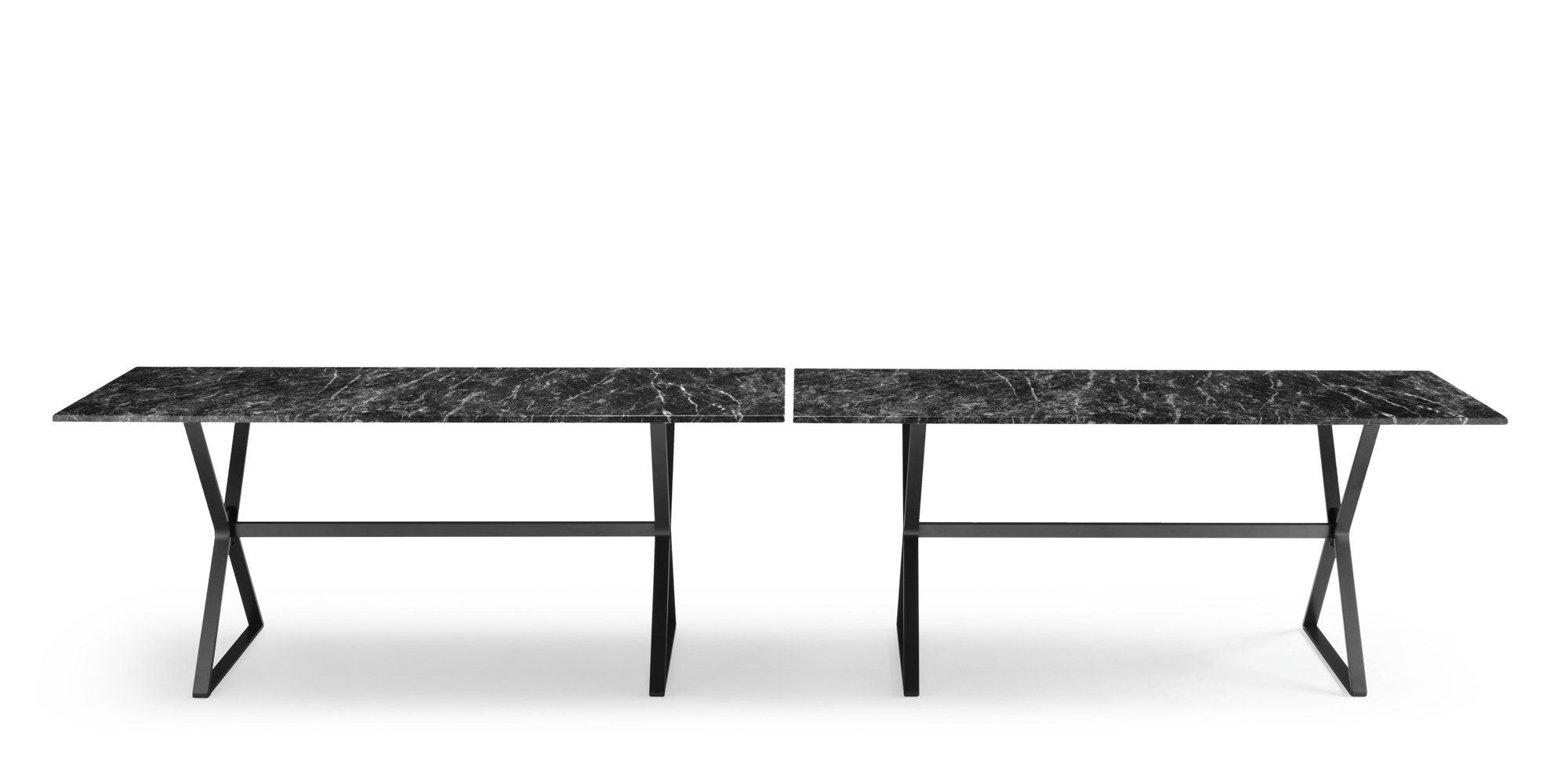 Консольный стол со стеклянной или мраморной столешницей FIAM ITALIA Hype ARCH-00149180 - Вид №6