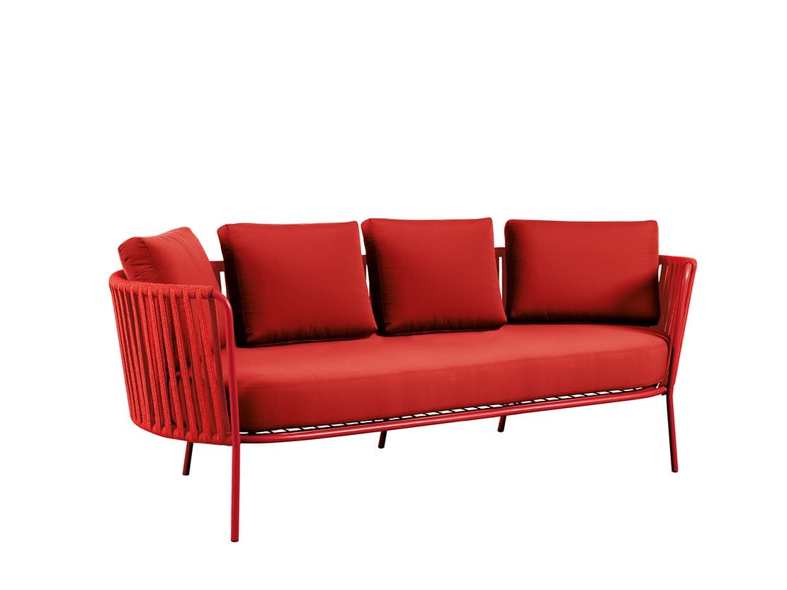 4-местный тканевый садовый диван Vermobil Daisy Rope ARCH-00151922 - Вид №13